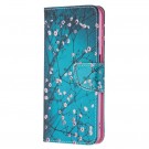 Lommebok deksel for Samsung Galaxy A13 5G/A04s - Rosa blomster thumbnail