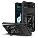 Tech-Flex TPU + PC Deksel med Ring Grep Google Pixel 8 5G svart thumbnail