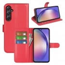 Lommebok deksel for Samsung Galaxy A55 5G rød thumbnail