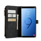 CaseMe retro multifunksjonell Lommebok deksel Samsung Galaxy S9 plus svart thumbnail