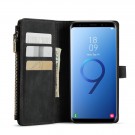 CaseMe multifunksjonell Lommebok deksel Samsung Galaxy S9 plus svart thumbnail