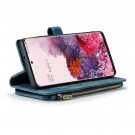 CaseMe multifunksjonell Lommebok deksel Samsung Galaxy S20 blå thumbnail