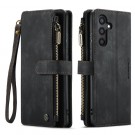 CaseMe multifunksjonell Lommebok deksel Samsung Galaxy S24 Ultra 5G svart thumbnail