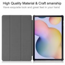 Deksel Tri-Fold Smart til Galaxy Tab S7+ plus/S8+ plus/S7 FE rosegull thumbnail