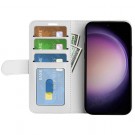 Lommebok deksel Premium for Samsung Galaxy S23 FE 5G hvit thumbnail