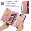 CaseMe 2-i-1 Lommebok deksel iPhone 16e rosa thumbnail