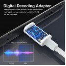 ENKAY USB-C til 3,5 mm Audio Adapter - Hvit thumbnail