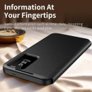 Smart Clear View Flip deksel Samsung Galaxy S26 FE 5G - Svart thumbnail