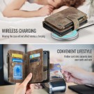 CaseMe multifunksjonell Lommebok deksel iPhone Duo brun thumbnail