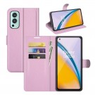 Lommebok deksel for OnePlus Nord 2 5G rosa thumbnail