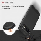 Tech-Flex TPU Deksel Carbon for Galaxy S10 svart thumbnail