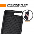 Hybrid TPU + PC Deksel plass til kort iPhone 7 Plus/8 Plus svart thumbnail