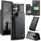 CaseMe Deksel med kortlomme Samsung Galaxy S26 Ultra 5G svart thumbnail