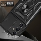 Tech-Flex TPU + PC Deksel med Ring Grep Samsung Galaxy S23 FE 5G svart thumbnail