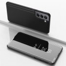 Mirror View Flip deksel Samsung Galaxy S22 5G svart thumbnail