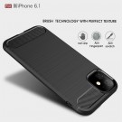 Tech-Flex TPU Deksel Carbon iPhone 11 svart thumbnail