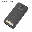 Tech-Flex Deksel lær mønster Motorola Moto Z2 Force Svart thumbnail
