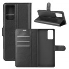 Lommebok deksel for Samsung Galaxy Note 20 svart thumbnail