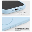 Tech-Flex silikon Deksel for iPhone 13 Pro MagSafe blå thumbnail