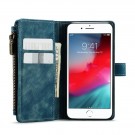 CaseMe Multifunksjonell Lommebok deksel iPhone 6/6S/7/8/SE (2020/2022) blå thumbnail
