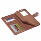 LC.IMEEKE Lommebok deksel for Samsung Galaxy S20 Ultra brun thumbnail