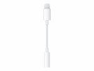 Apple Lightning til 3.5mm jack adapter - hvit thumbnail
