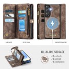 CaseMe 2-i-1 Lommebok deksel Samsung Galaxy S26 5G brun thumbnail