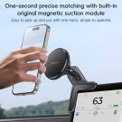 Yesido magnetisk bilholder for skjermhjørner MagSafe – svart thumbnail