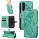 Lommebok deksel til Samsung Galaxy S25 FE 5G - Grønn Butterfly thumbnail