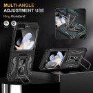 Tech-Flex TPU + PC Deksel med Ring Grep Samsung Galaxy Z Flip 5 5G svart thumbnail