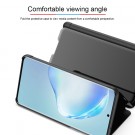 Mirror View Flip deksel for Samsung Galaxy S20+ plus svart thumbnail