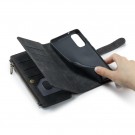 CaseMe multifunksjonell Lommebok deksel Samsung Galaxy S20 svart thumbnail