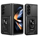 Tech-Flex TPU + PC Deksel med Ring Grep Samsung Galaxy Z Fold 5 5G svart thumbnail