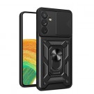Tech-Flex TPU + PC Deksel med Ring Grep Samsung Galaxy A34 5G svart thumbnail