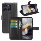 Lommebok deksel for Motorola Moto G56 5G svart thumbnail