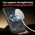 Tech-Flex Hybrid TPU Deksel med Ring MagSafe iPhone 17 Pro Max svart thumbnail