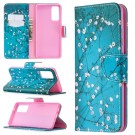 Lommebok deksel for Samsung Galaxy S20 FE - Rosa blomster thumbnail