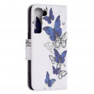 Lommebok deksel for Samsung Galaxy S22+ plus 5G - Butterfly thumbnail