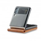 LC.IMEEKE Lommebok deksel for Samsung Galaxy Z Flip 4 5G cognac thumbnail