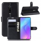 Lommebok deksel for Xiaomi Mi 9T/Mi 9T Pro svart thumbnail