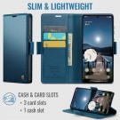 CaseMe Lommebok deksel for Google Pixel 11 Pro XL 5G Blå thumbnail