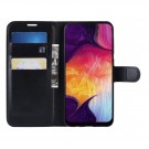 Lommebok deksel for Samsung Galaxy A50/A30s svart thumbnail