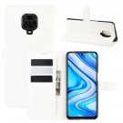 Lommebok deksel til Xiaomi Redmi Note 9 Pro / Note 9S hvit thumbnail