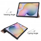 Deksel Tri-Fold Smart til Galaxy Tab S7+ plus/S8+ plus/S7 FE rosegull thumbnail