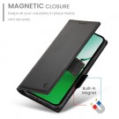 Lommebok deksel Premium for Oppo Reno 12 F svart thumbnail
