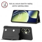 Tech-Flex TPU Deksel med PU-lær med kortlomme OnePlus Nord CE 3 Lite 5G svart thumbnail