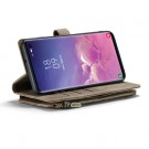 CaseMe multifunksjonell Lommebok deksel Samsung Galaxy S10 brun thumbnail