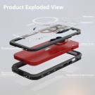 Redpepper Deksel Vanntett IP68 iPhone 15 Pro Max MagSafe svart thumbnail