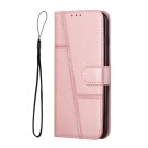 Lommebok deksel Stitching for Google Pixel 11 / 11 Pro 5G Roségull thumbnail