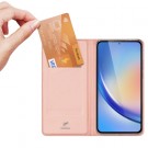 Dux Ducis Skin Pro Series Flip deksel Samsung Galaxy A35 5G Roségull thumbnail